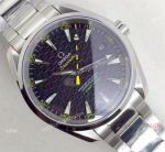 Swiss Omega Seamaster 15 007 Gauss Black Face Watch